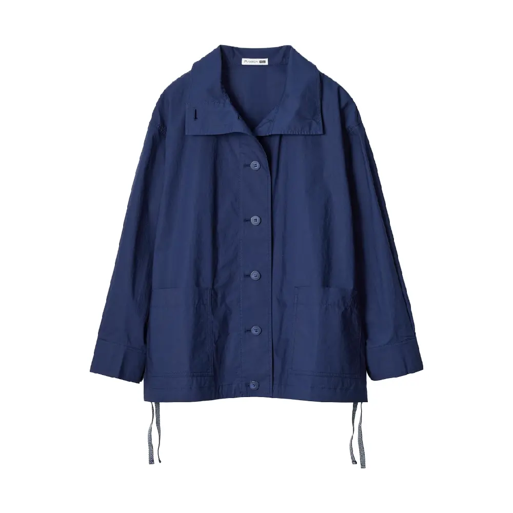 

Куртка Uniqlo х JW Anderson Light Cotton Oversized, синий