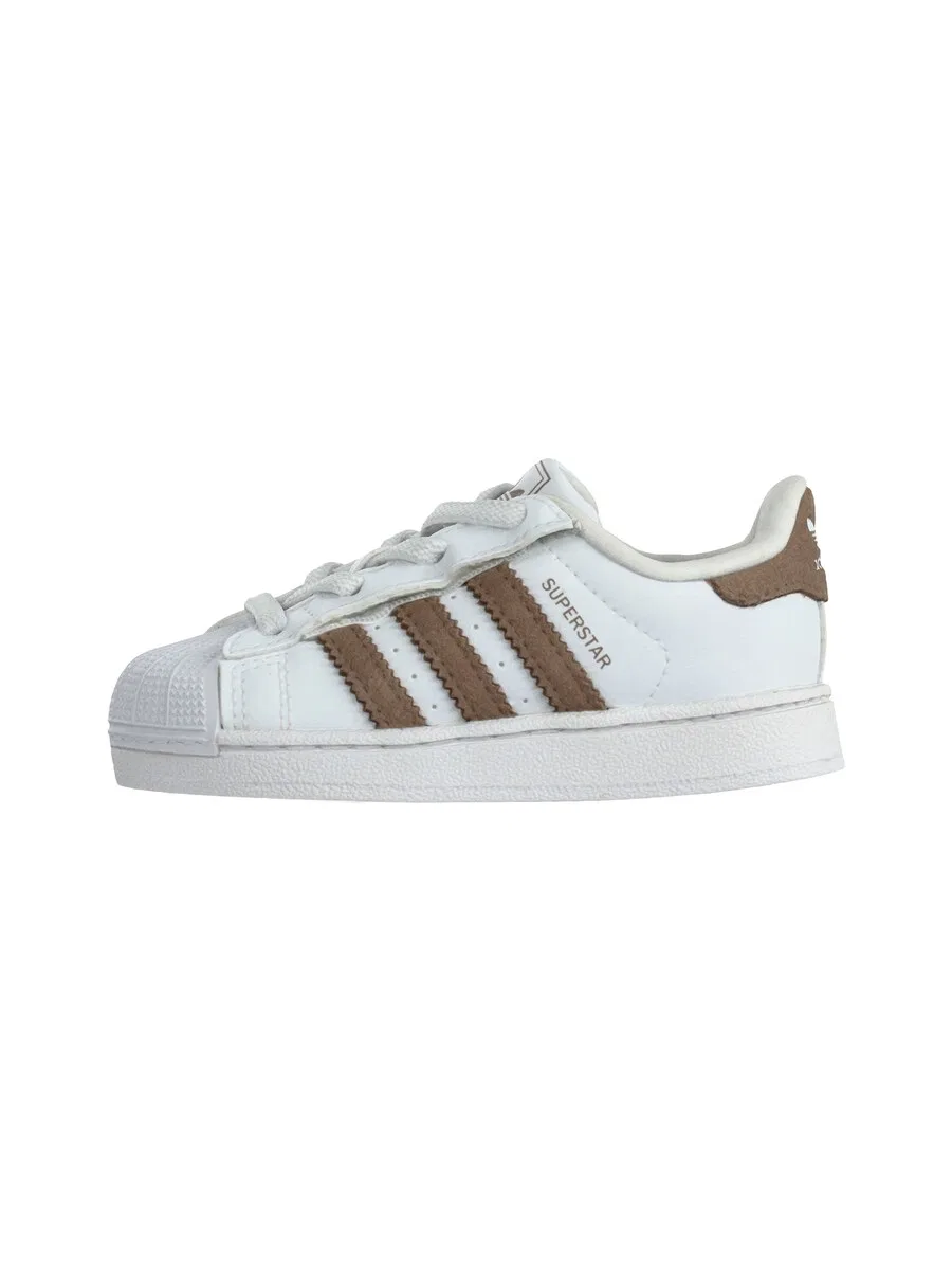 Кроссовки ADIDAS ORIGINALS 'SUPERSTAR II CF' белого цвета