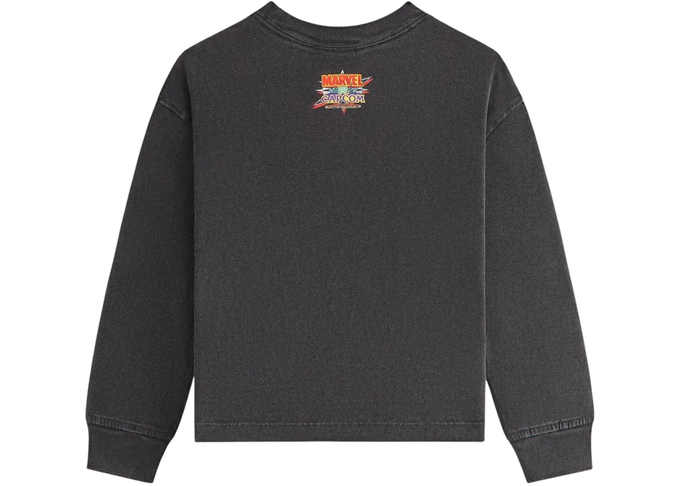 Детская футболка с принтом Kith x Marvel vs. Capcom Kids Clash of Super Heroes Vintage Tee, Black — фото 2