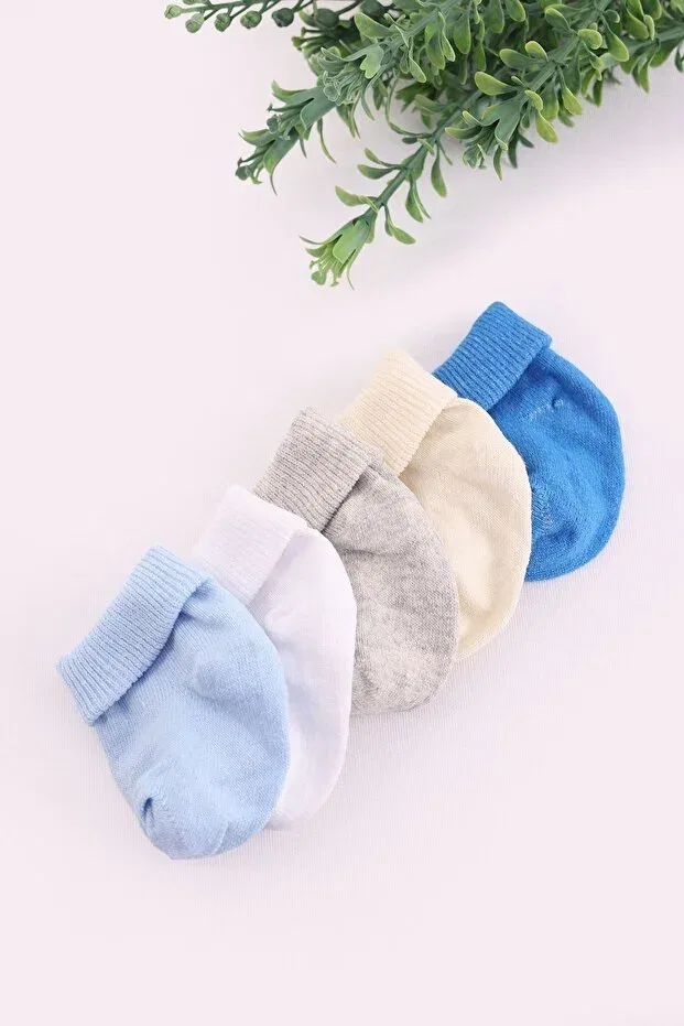 Детские носки для новорожденных хлопковые Kidello, Blue