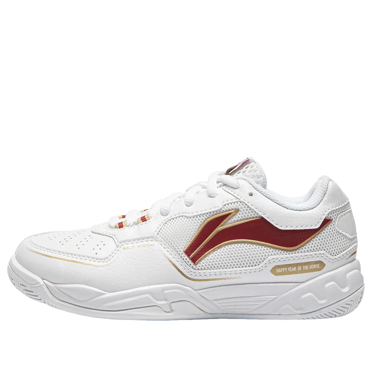 Детские кроссовки с сетчатым верхом Saga III Jr 'White' Li-Ning, белый