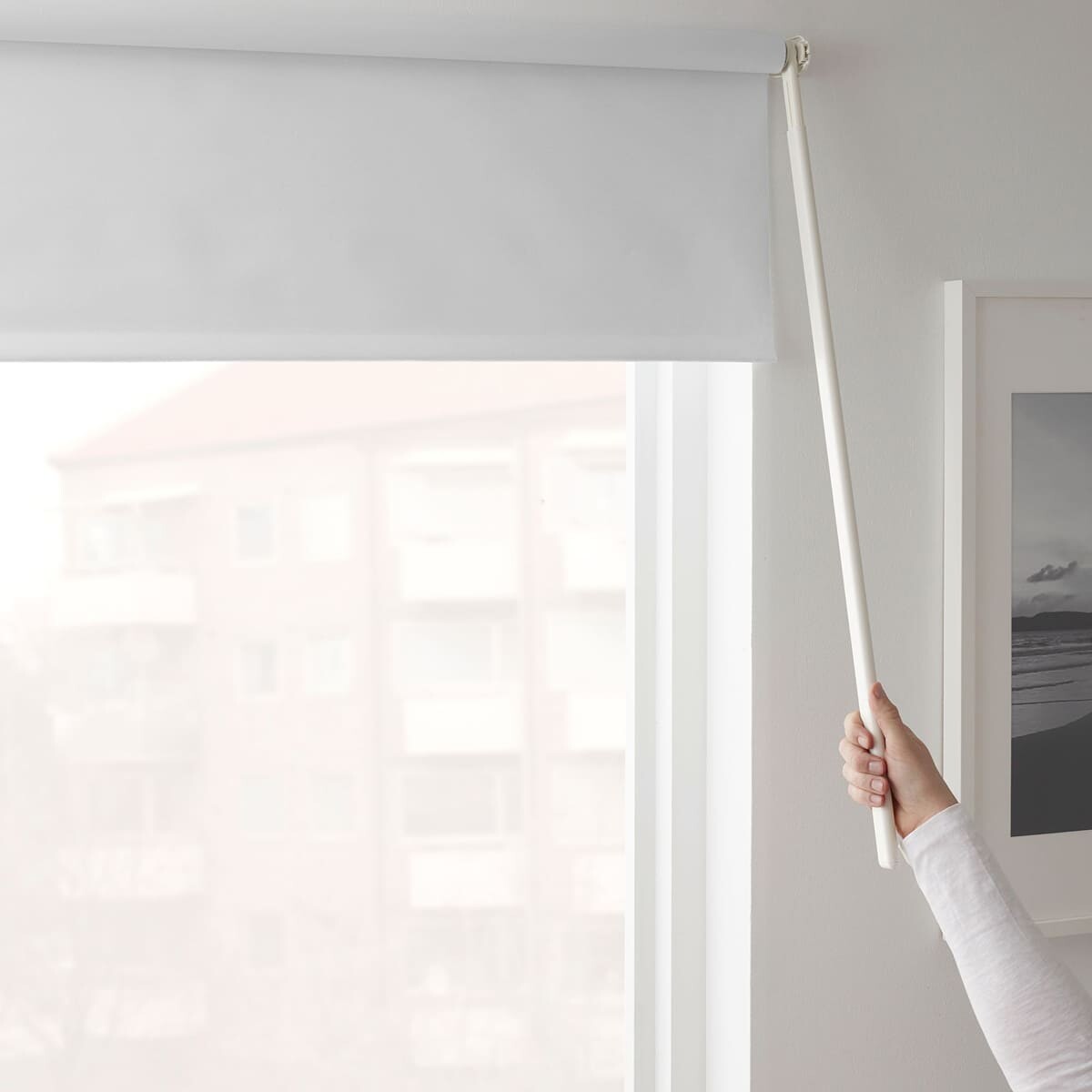 Рулонная штора Ikea Fridans 180x195 см, белый — фото 3