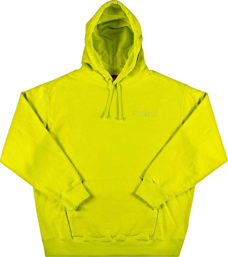 

Толстовка Supreme x Smurfs Hooded Sweatshirt 'Acid Green', зеленый