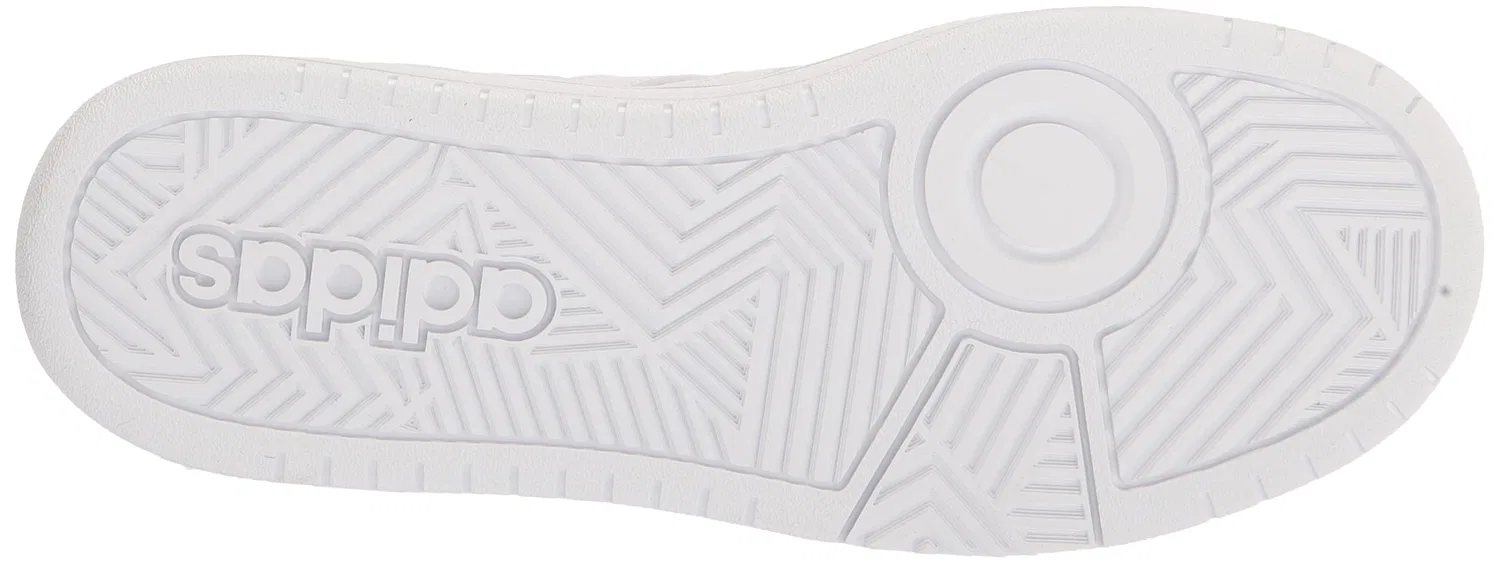 Детские кроссовки для мальчиков и девочек с высоким голенищем Adidas, White White Grey — фото 4