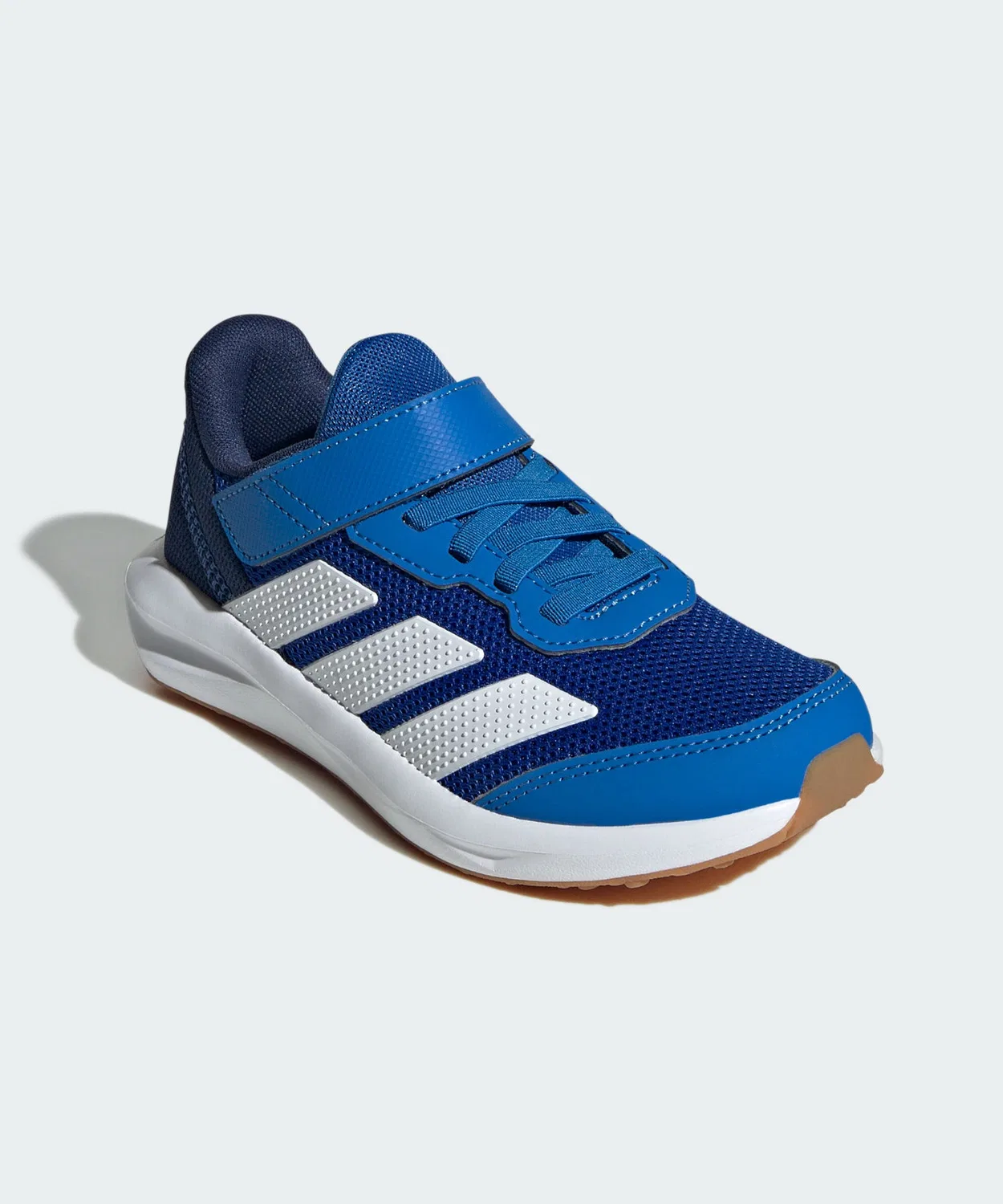 Детские кроссовки с закрытием на липучке Adidas Faito Kids, Blue — фото 3