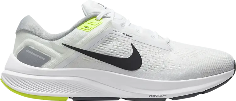 

Кроссовки Nike Air Zoom Structure 24 'White Pure Platinum', белый, Белый;черный, Кроссовки Nike Air Zoom Structure 24 'White Pure Platinum', белый