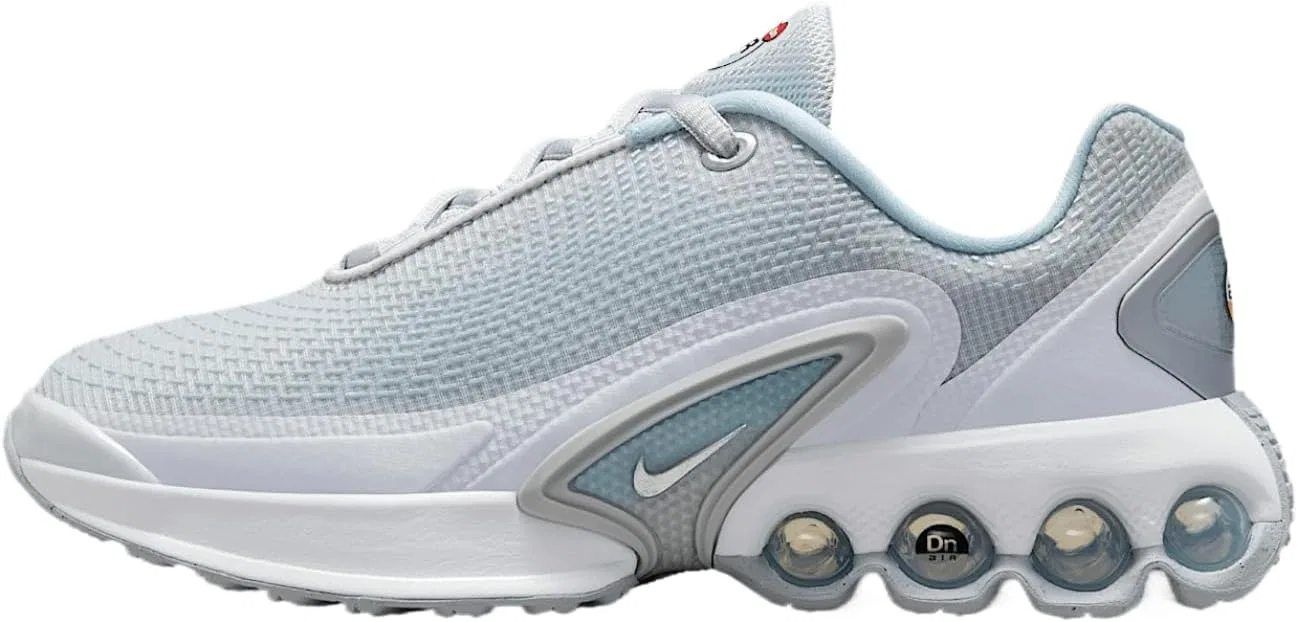 Детские кроссовки для мальчиков Nike Air Max Dn Nike, Pure Platinum/Glacier Blue/White/Metallic Silver