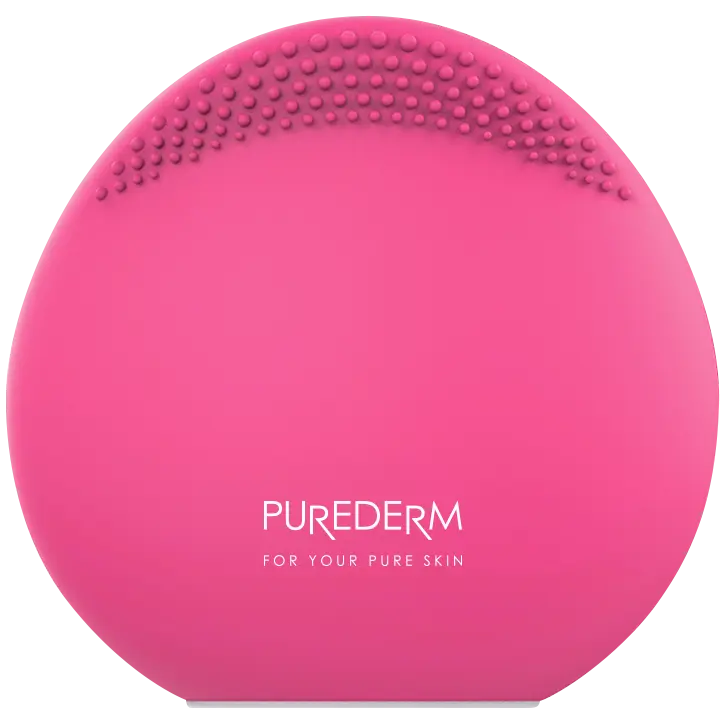 Purederm силиконовая звуковая щетка для чистки и массажа лица, 1 шт. — фото 3