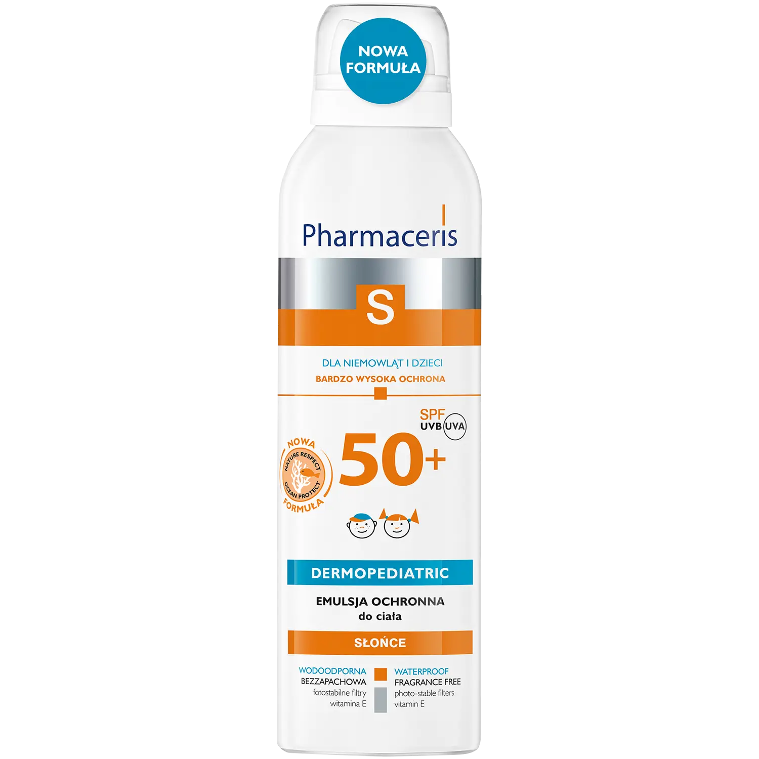 

Pharmaceris S солнцезащитная эмульсия для младенцев и детей с SPF50+, 150 мл