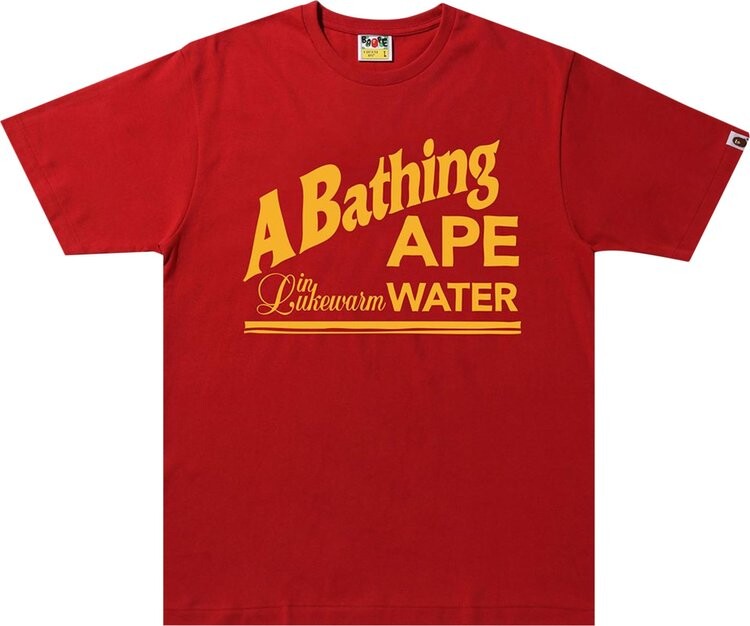 

Футболка BAPE Archive Graphic Tee #12 'Red', красный