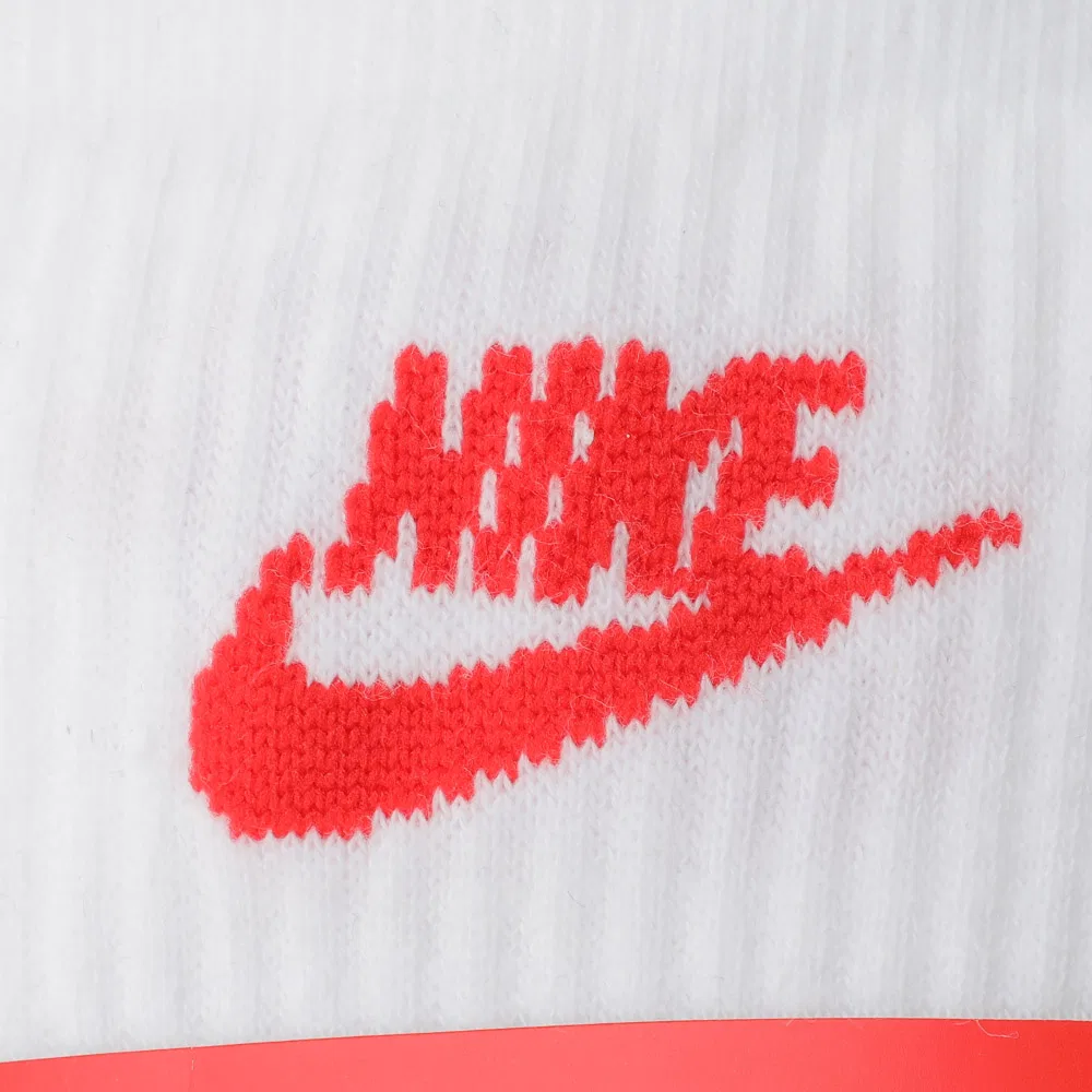 Детские носки Nike, 3 пары, Белый — фото 4