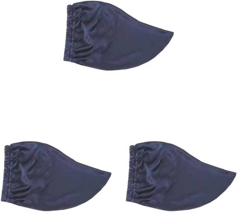Шапочка для душа Paowsietiviity, Набор из 3, Navy