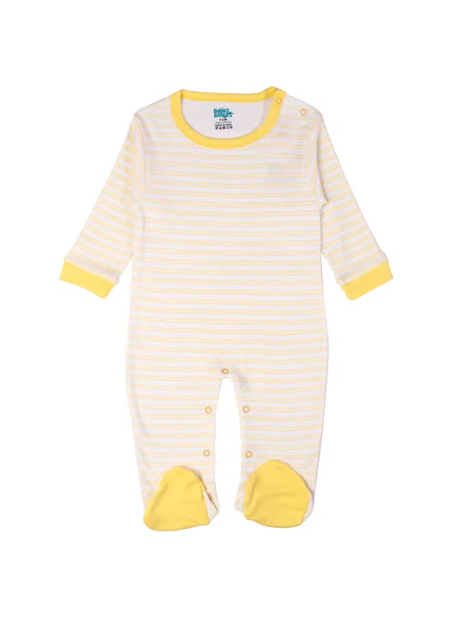 Комплект из 5 предметов для малышей Life Is Better Babies Basic, лимонный — фото 3