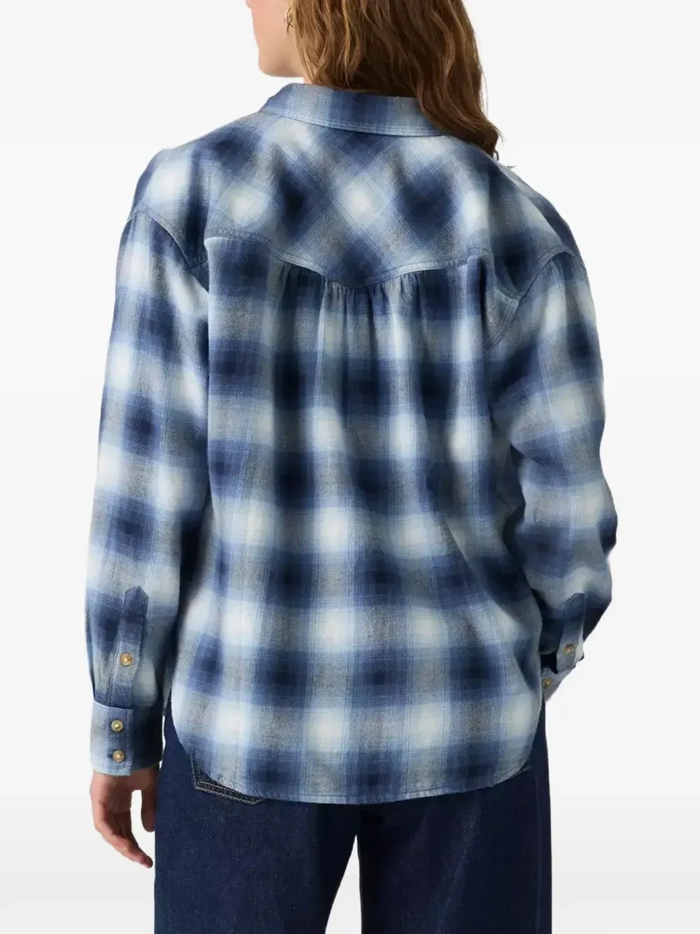 Рубашка Nash из фланели в клетку Levi's, синий — фото 2