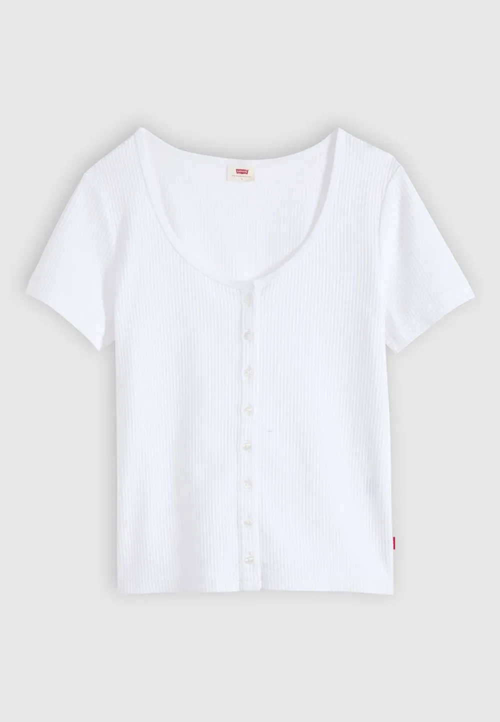 Остин - базовая футболка Levi'S, Bright White — фото 4