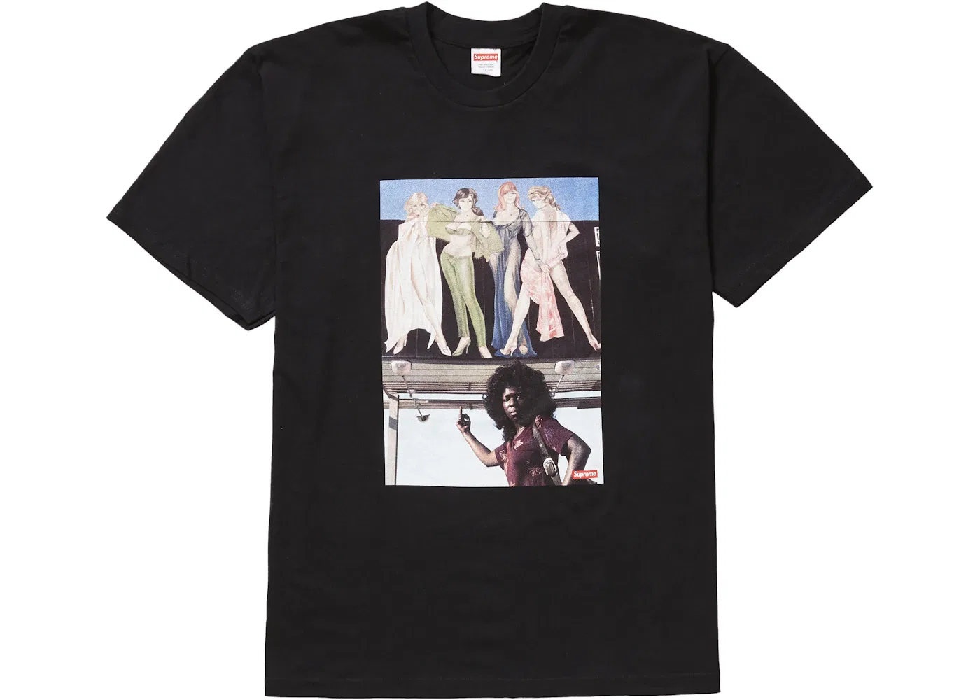Мужская футболка с принтом American Picture Supreme, Black
