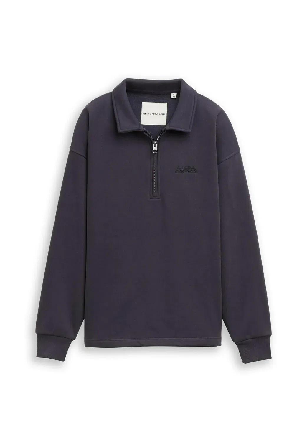 Толстовка Strick & sweatshirts оверсайз Troyer - толстовка Tom Tailor, Coal Grey