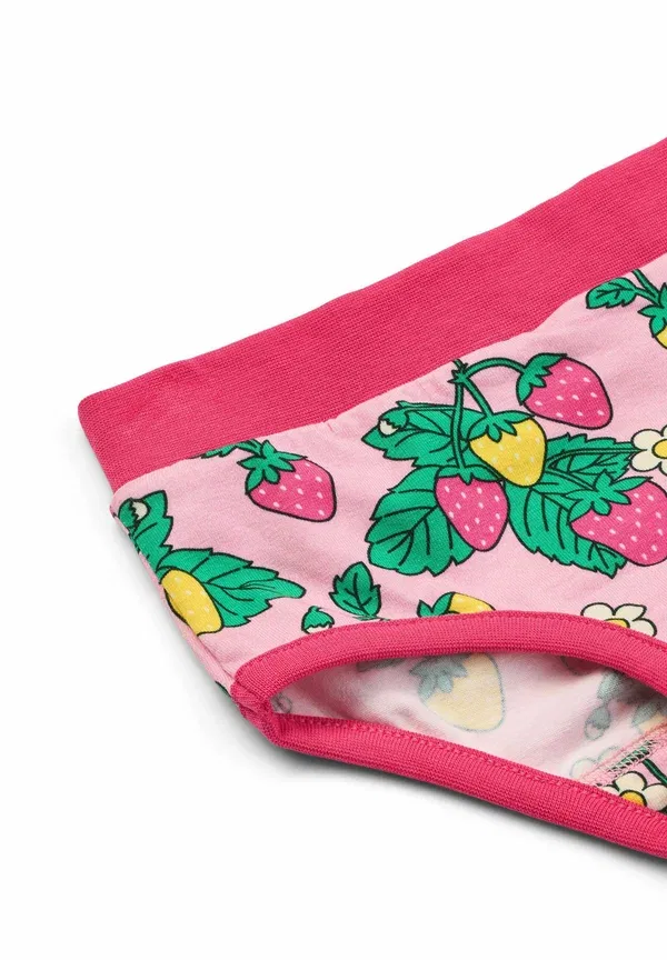 Комплект белья с цветочным принтом Elstar set - briefs Smafolk, Pink Fandango, розовый — фото 4