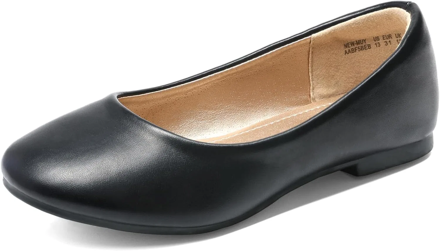 Детские балетки для девочек DREAM PAIRS, Black