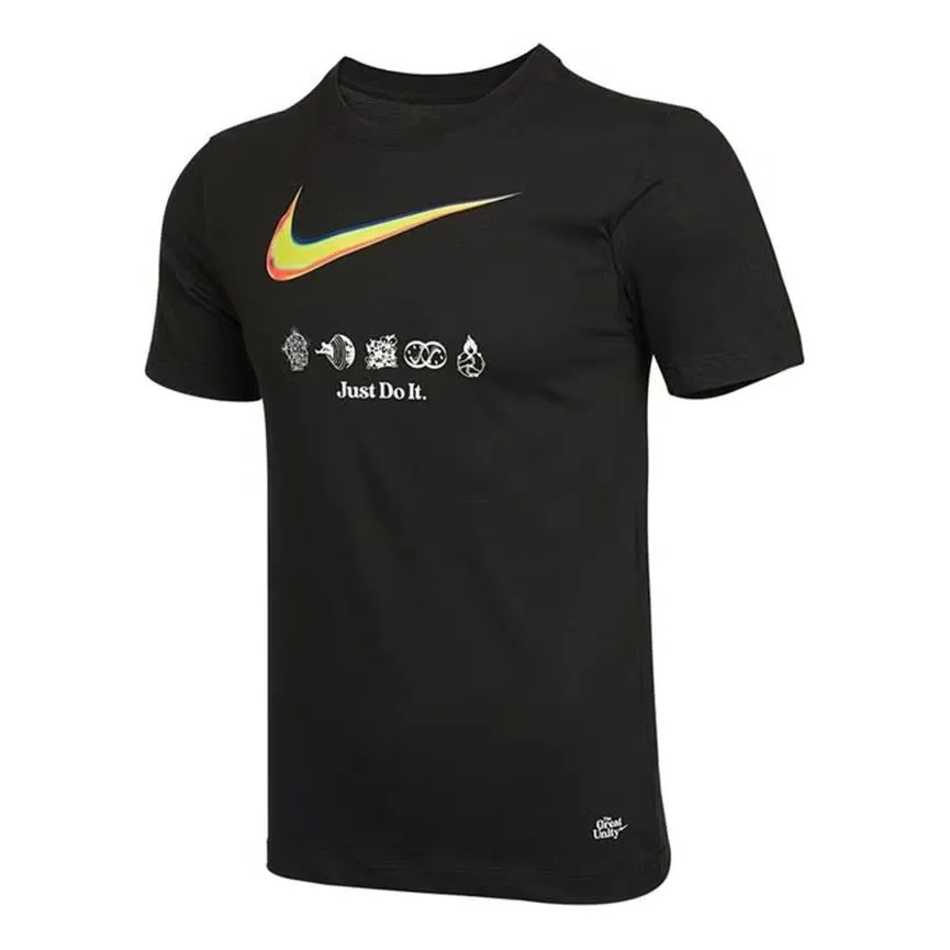 Футболка с принтом логотипа Great Unity SS Tee1 Nike, черный