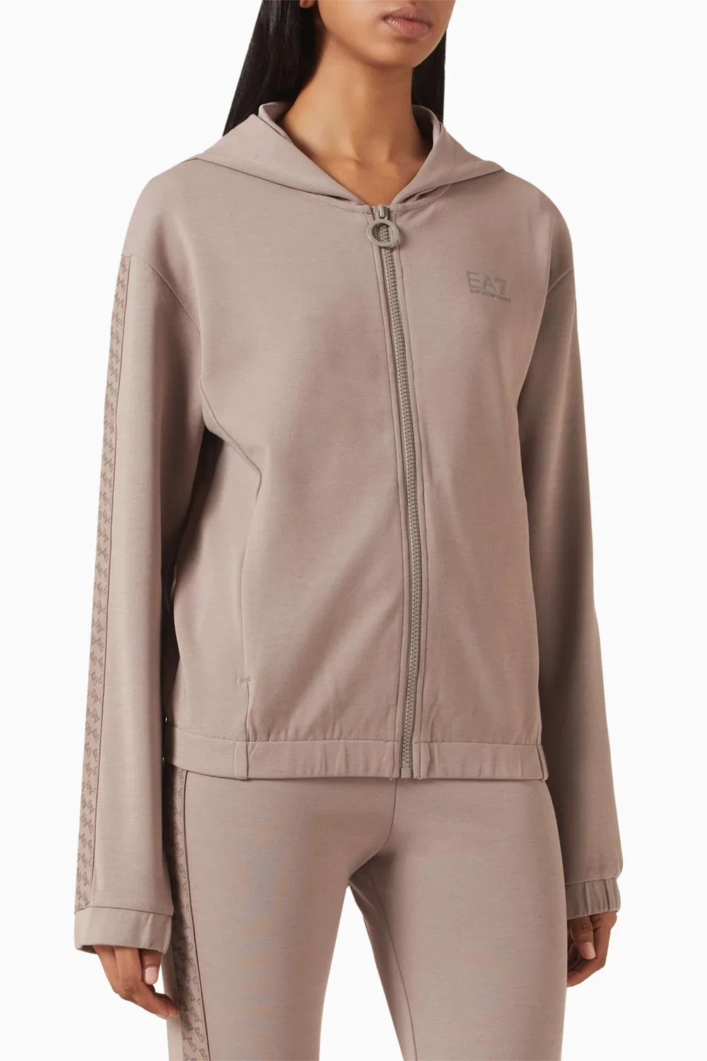 Худи с логотипом Micro Logo Emporio Armani