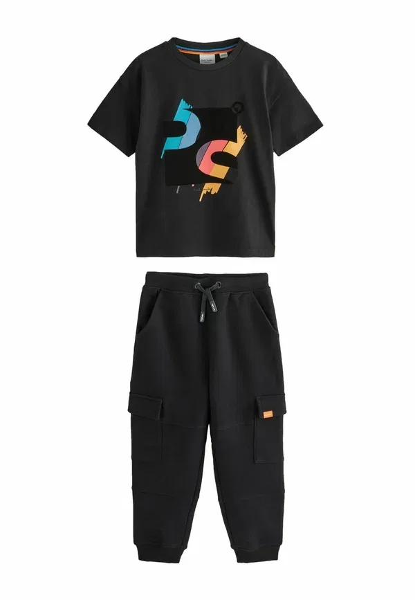 Спортивные брюки хлопок Paul Smith Junior Black, черный