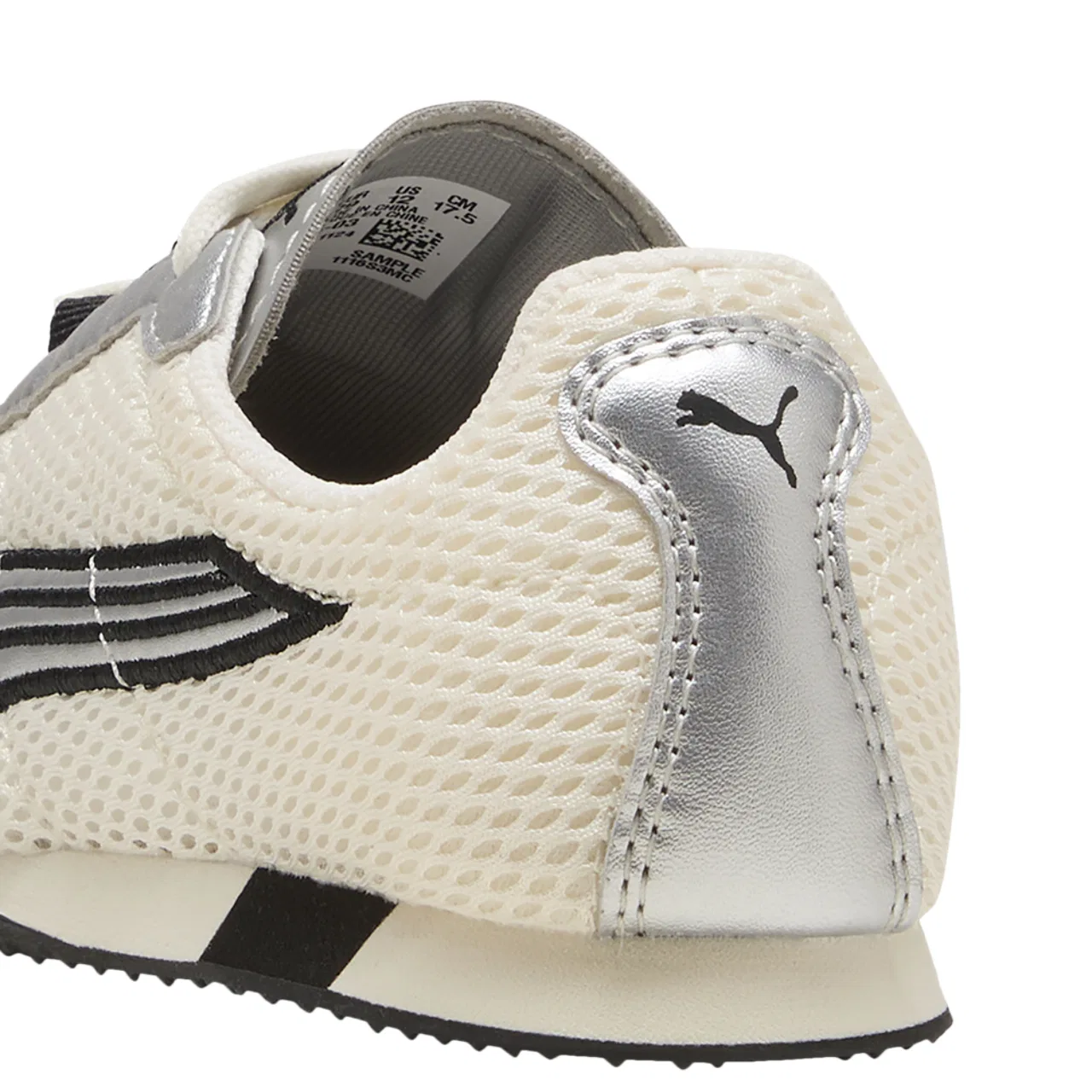 Кроссовки для девочек H-Street Og PUMA, цвет Frosted Ivory/Puma Silver — фото 3