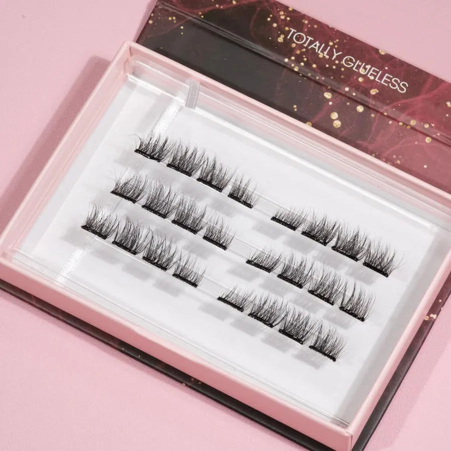 DIY Press On Eyelash Extensions Aylashes, 3 пары, Effortless — фото 3