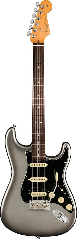 

Fender 0113910755 American Professional II Stratocaster HSS, гриф из палисандра, Mercury