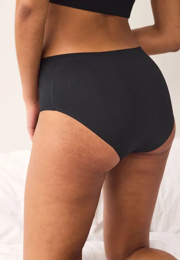 Комплект трусов Body-hugging Full fit - 2 pack Next, черный — фото 3