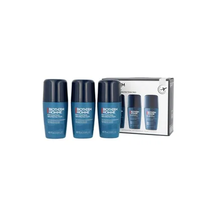 Дезодорант-роллон для мужчин Biotherm Homme Day Control, 3x75 мл