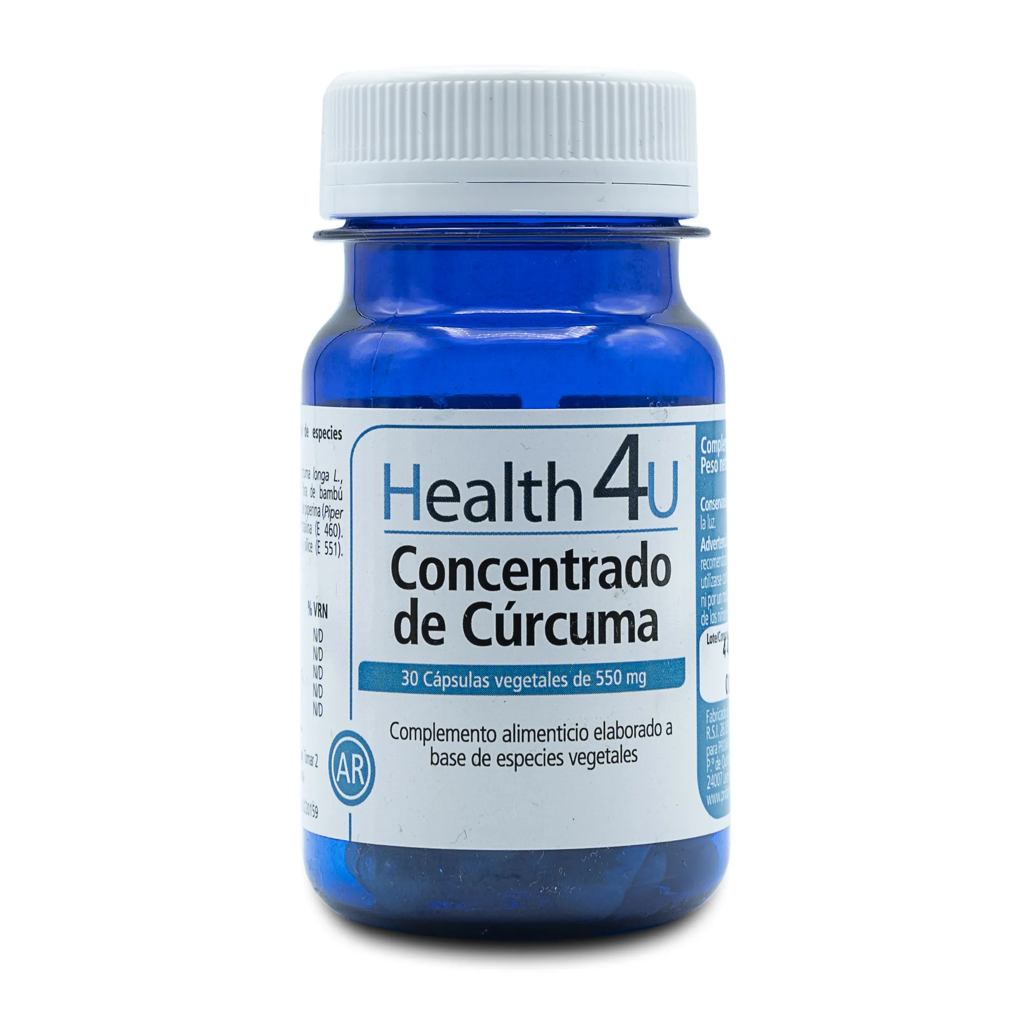 

Противовоспалительные свойства Concentrado De Cúrcuma H4U, 30 UD