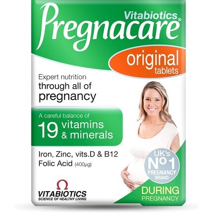 

Pregnacare во время беременности, оригинальные 30 шт., Vitabiotics