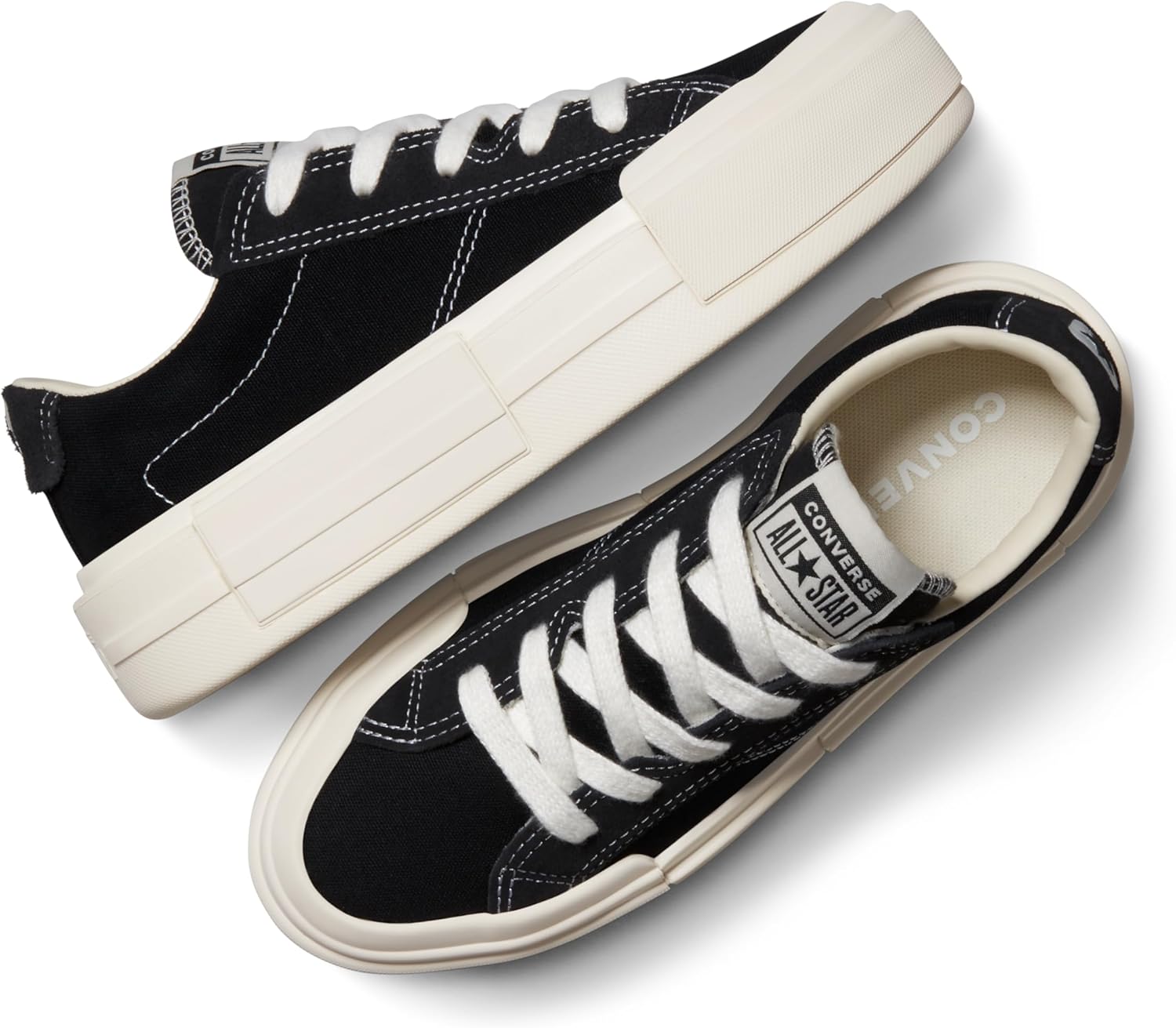 Кеды Converse унисекс взрослые Cruise Canvas низкие, белый/черный — фото 4