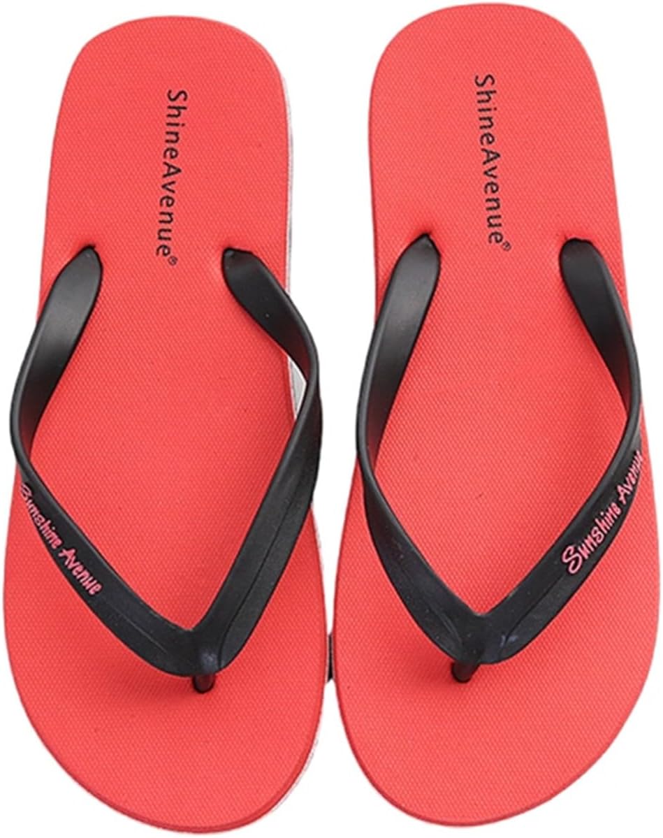 

Мужские нескользящие сандалии для бассейна, спортзала и общежития SywzXxfybz Sywzx&Xfybz, красный