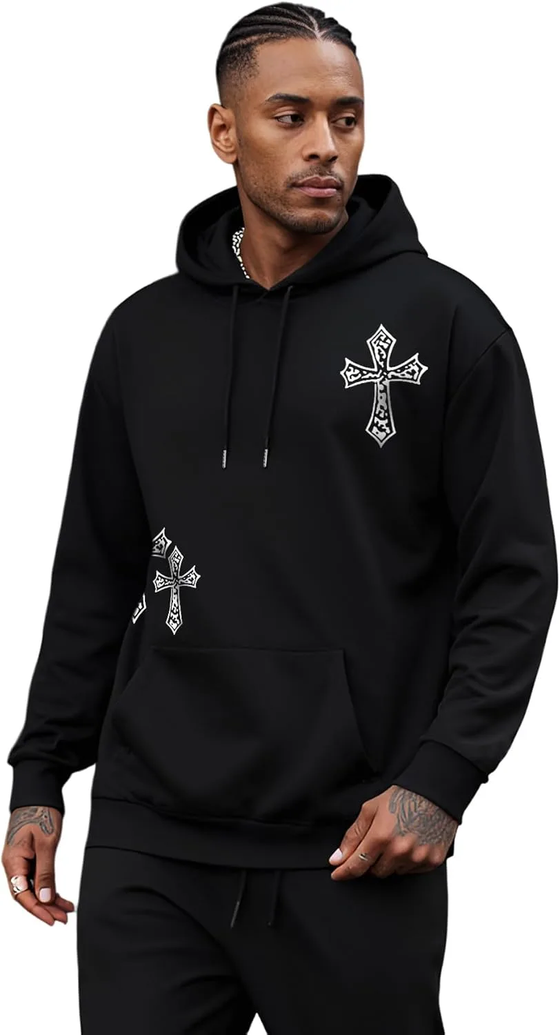 

Мужской худи с графическим принтом WDIRARA