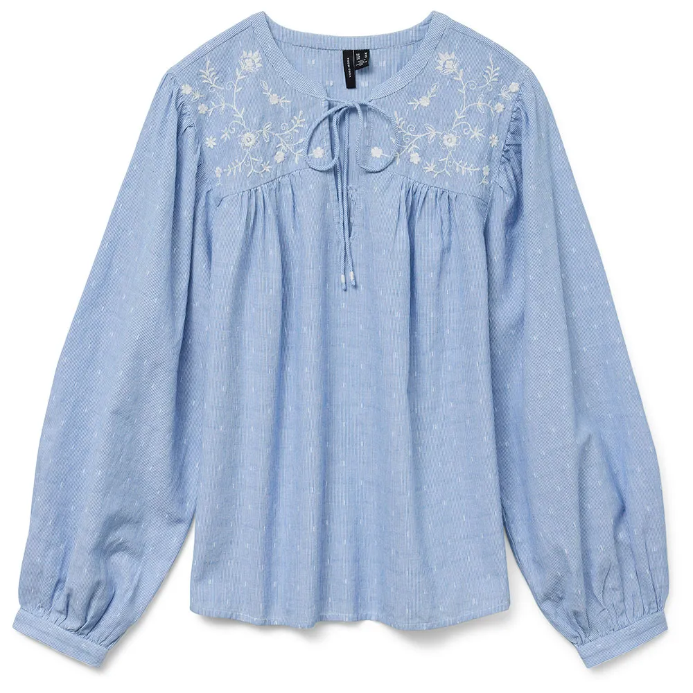 

Лонгслив Vero Moda Nika, синий