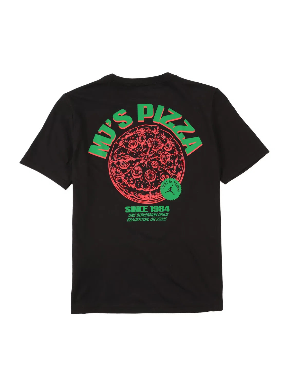 Футболка Jordan BRAND PIZZA черного цвета — фото 2