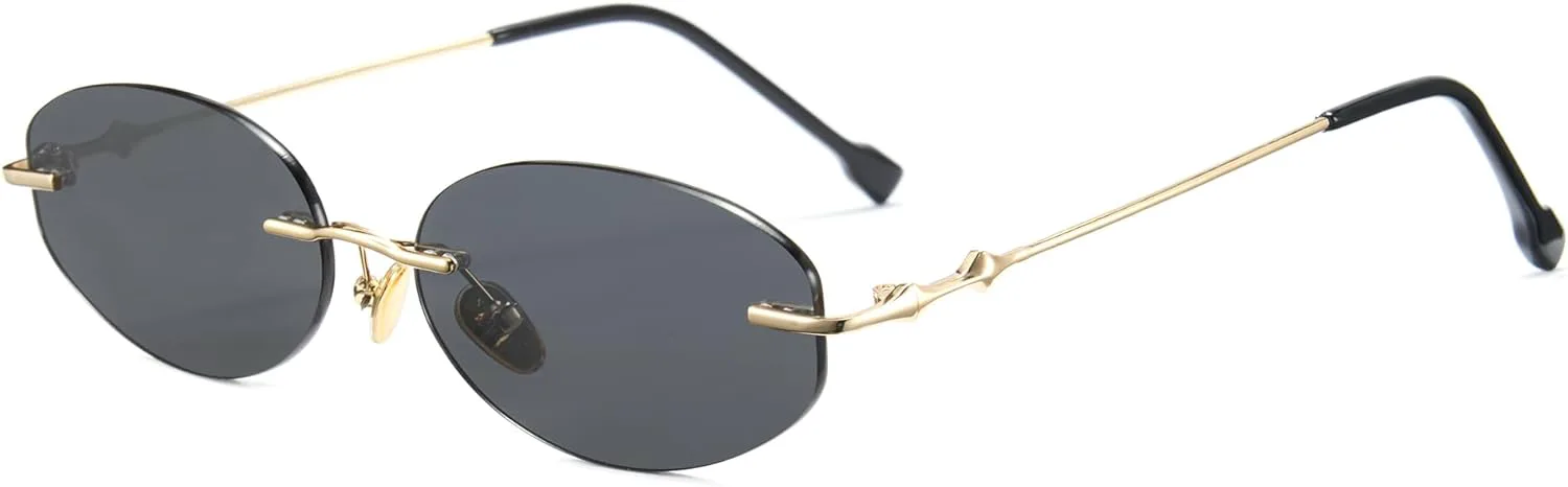 

Солнцезащитные очки Cyxus для женщин и мужчин, модные солнцезащитные очки с защитой от УФ-излучения для активного отдыха, модель 1254, Gold Frame Black Lens