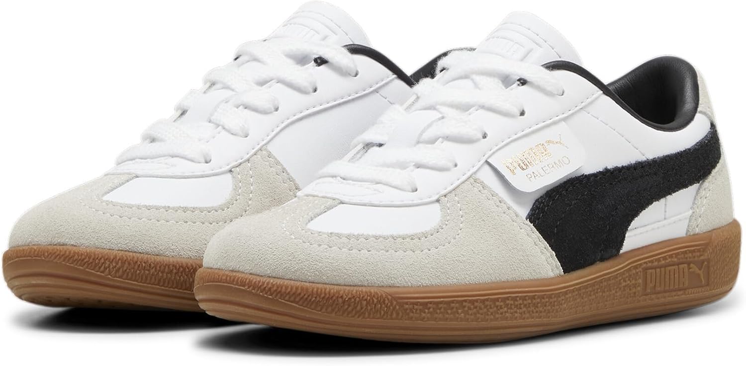 

Детские кроссовки Puma Unisex-Child Palermo (для малышей), черный/серый