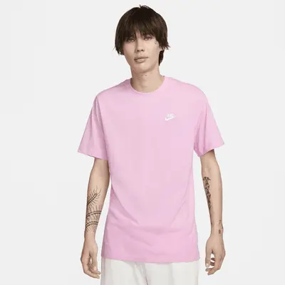 

Футболка Nike Sportswear Club, цвет Pink Rise