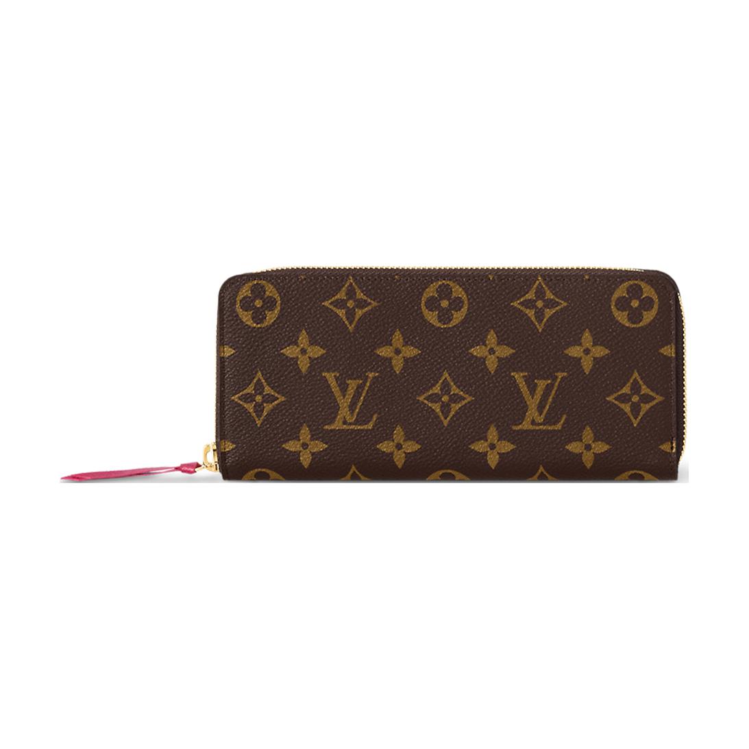 

LOUIS VUITTON Кошелек Clemence Monogram Fuchsia