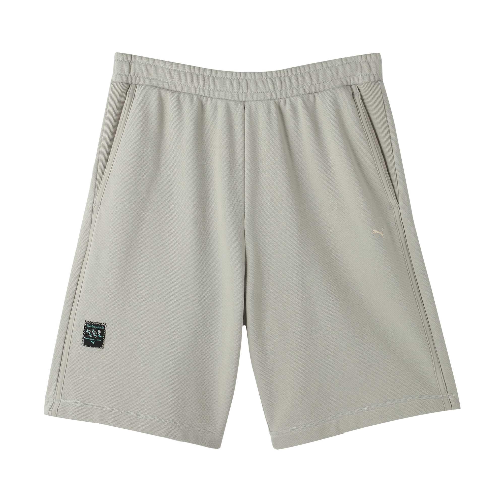 

Повседневные шорты унисекс светло-серые PUMA, светло-серый