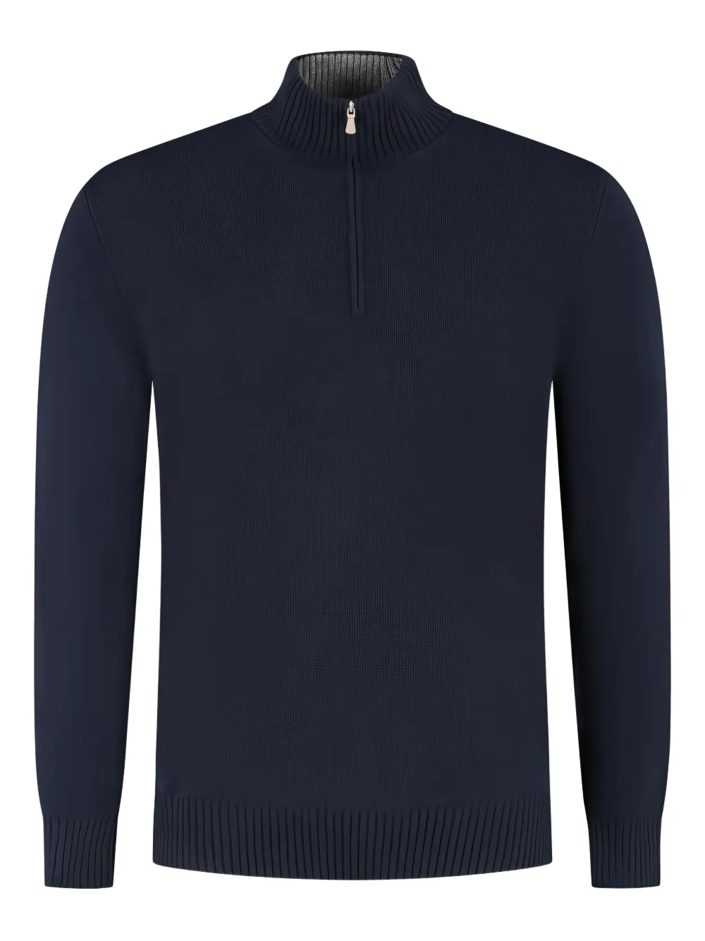 

Свитер с высоким воротом и наполовину застежкой-молнией Gran Sasso