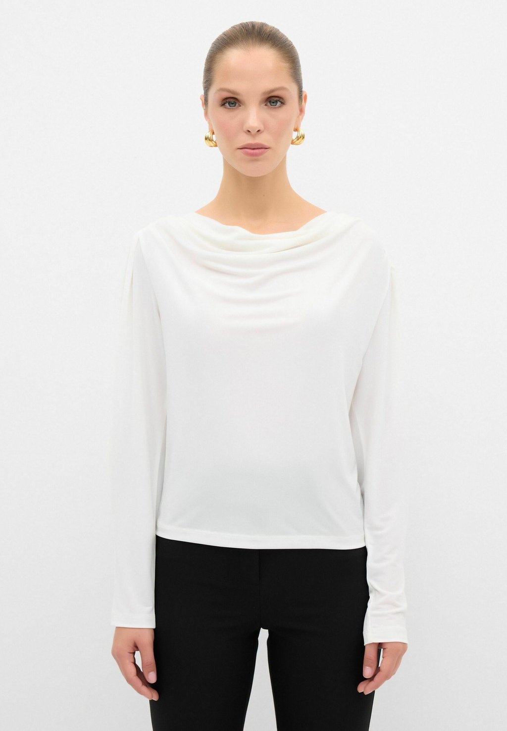 

Футболка с длинным рукавом adL, бежевый