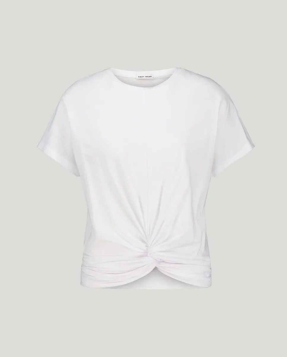 

Женская футболка без рукавов с узлом Easy Wear, белый
