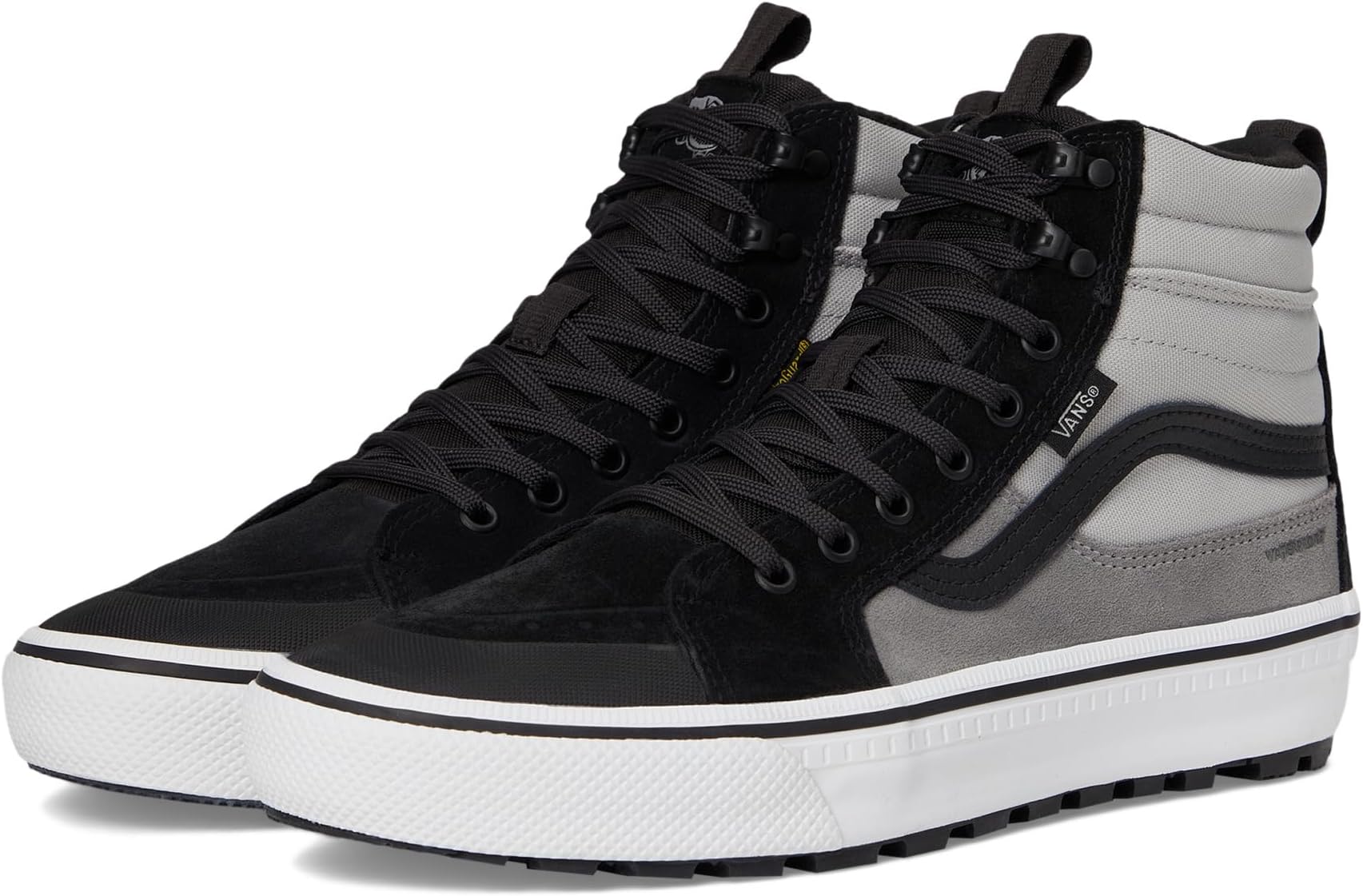 Кроссовки Vans Unisex U MTE SK8-Hi Waterproof Insulated, Gray/Black