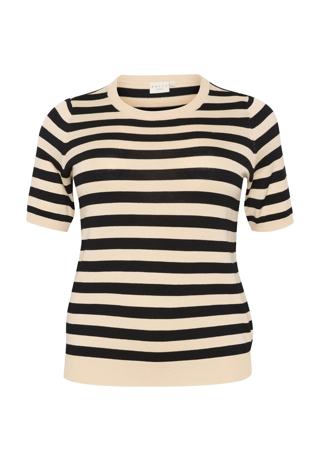 

Принт на футболке MAJI SHORT SLEEVES Kaffe Curve, серый