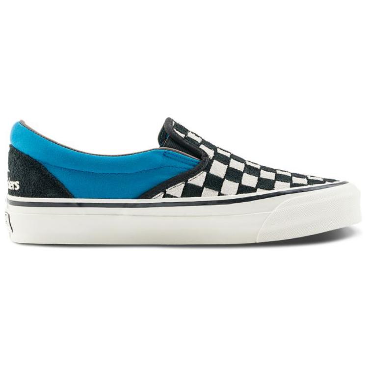 Vans Классические слипоны Reissue 98 Lx Liberaiders голубой зефир — черно-синие, цвет Black Blue — фото 3