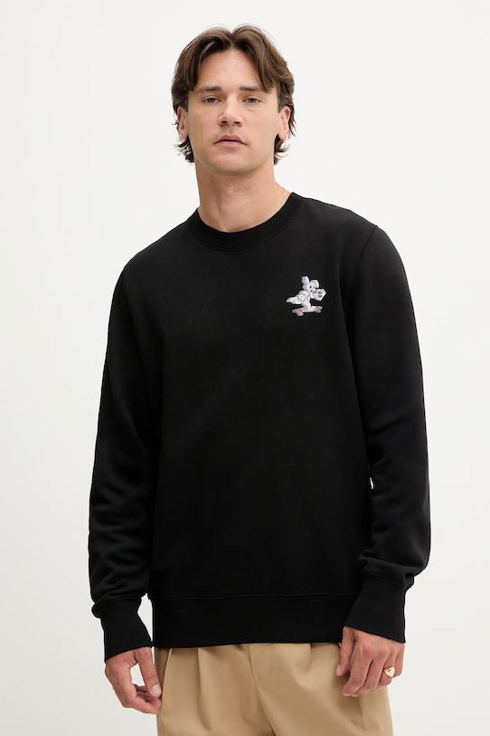 

Хлопковая толстовка Ps Paul Smith, черный